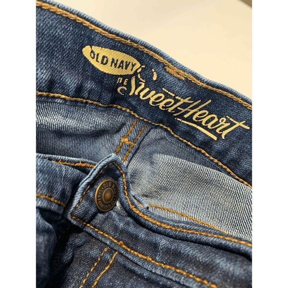 Old Navy The Sweetheart Women's Denim Jeans Skinny Mid Rise Blue Size 16R - Picture 7 of 7